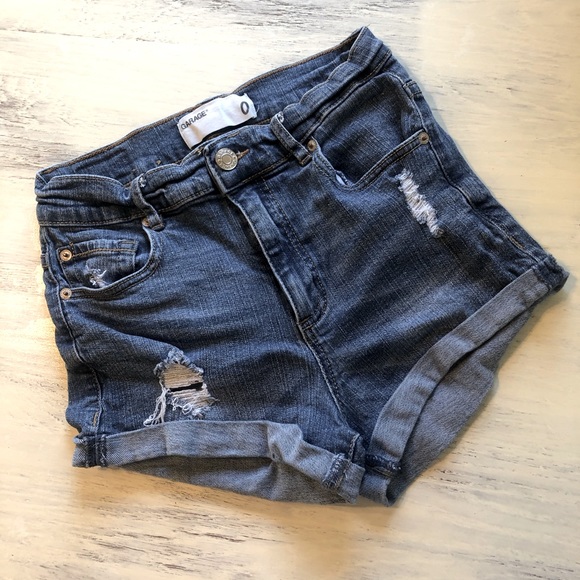 Garage Denim Shorts - Picture 1 of 7